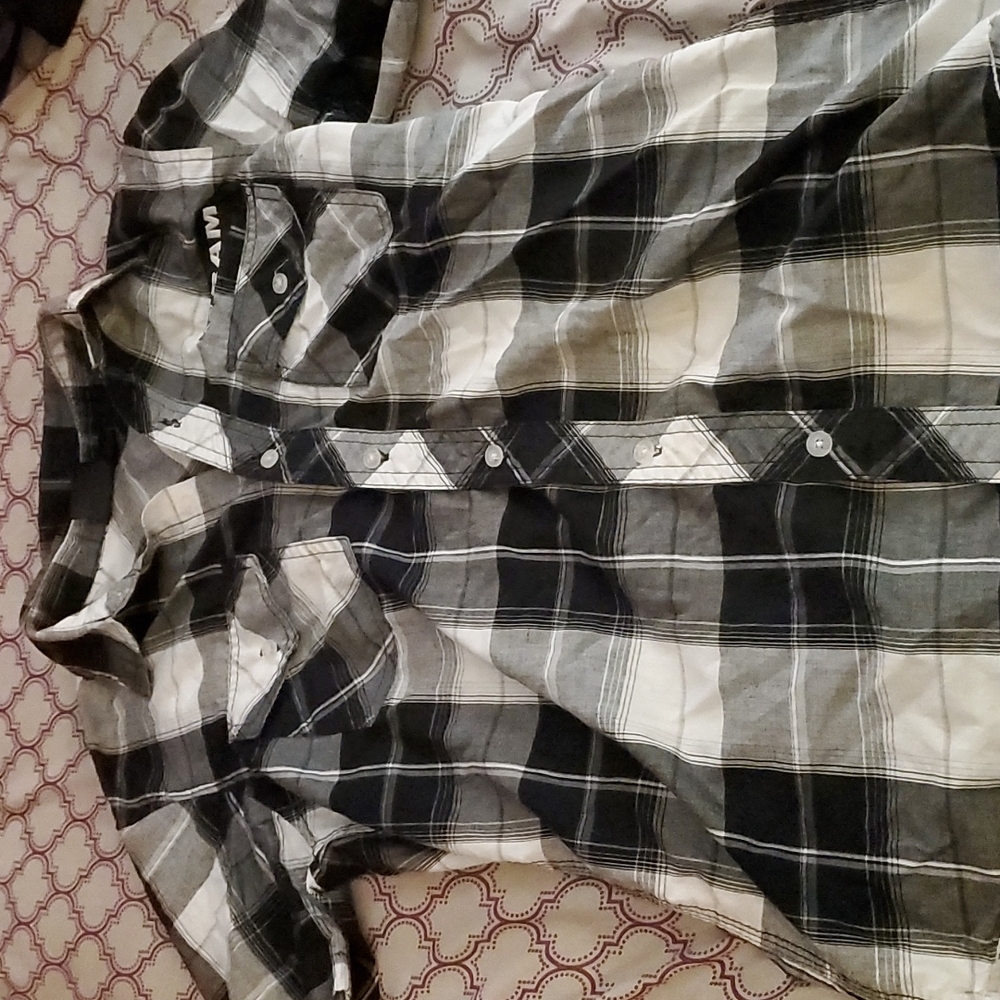 Ram Short Sleeve Button Down
